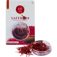 LN Gold Saffron, 1.5 Grams, A+++ Original Premium Kashmiri Mongra Saffron/Kesar/Keshar/Zafran for Pregnant Women, new born baby, kids, Kesar Biryani, Milk, Badam Milk, Tea and Gifting. Pure and fresh safron threads best suited for skin care, face, cosmetic and nutritional purpose. (PACK OF 3 (3 X 0.5grams = 1.5 GRAMS))