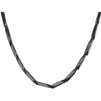 Nakabh Stainless Steel Rice Chain for Men and Boys (Black)