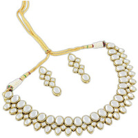 Karatcart Traditional Kundan Necklace Set for Women