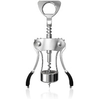 HASTHIP Wing Corkscrew Wine Opener Professional Multifunctional All-in-One Wine Bottle Opener and Beer Bottle Opener. Strong Stainless Steel Zinc Alloy. Wont Split or Crumble Cork