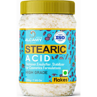 ARSHI A ALCAMY LIFE Aaal Stearic Acid Flakes Super Emulsifier, Stabilizer And Thickener Agent For Cosmetics, Candle And Soap Making..Etc (200 Grams (Jar Pack))