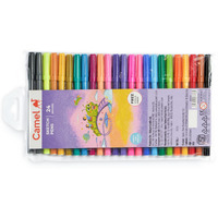 Camel Sketch Pens 24 Shades (Multicolor)