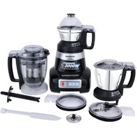 Panasonic MX-AE390 (Black) | Monster 750 Watts Super Mixer Grinder | With 3 Jar (Two 304-SS Stainless Steel & 1 Juicer Extractor Jar) |Warranty 2 Years Product & 5 Years On Motor