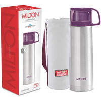 Milton Glassy Flask 500ml Vaccum Flasks - Purple