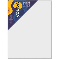 Navneet Youva | Primed Canvas Board for Acrylic and Oil Colour Painting | 12x16 inch | for Students and Budding Artists