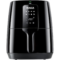 INALSA Air Fryer for Home 5.5 Ltr Capacity|1400W|Designed In Europe|With International Health & Safety Standards|AirFry, Bake, Grill, Roast, Reheat, Dehydrate|Recipe book|2Yr Warranty,NutriFry Digital Updated Capacity = 5.5 L