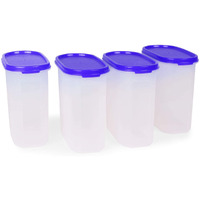 Tupperware Oval Dry Storage Containers 1.7L 4pc