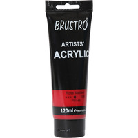 BRUSTRO Artists Acrylic Paint 120ml Rose Madder