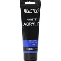 BRUSTRO Artists Acrylic Paint 120ml Ultramarine