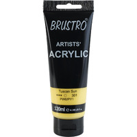 BRUSTRO Artists Acrylic Paint 120ml Tuscan Sun (Pastel Tone)