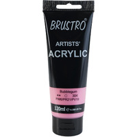 BRUSTRO Artists Acrylic Paint 120ml Bubblegum (Pastel Tone)