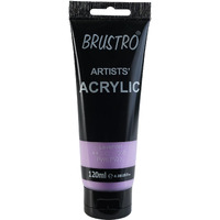 BRUSTRO Artists Acrylic Paint 120ml Lavender (Pastel Tone)