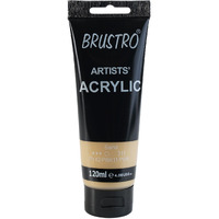 BRUSTRO Artists Acrylic Paint 120ml Sand (Pastel Tone)