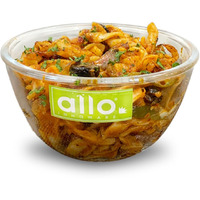 Allo Food Safe Borosilicate Glass Mixing & Serving Bowls for Kitchen, Oven & Microwave Safe Bowls, Dishwasher and Freezer Safe Bowl, 500ML, Transparent