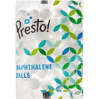 Amazon Brand - Presto! Naphthalene Balls - 200 G (Pack of 2)