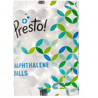 Amazon Brand - Presto! Naphthalene Balls - 200 g (Pack of 10)