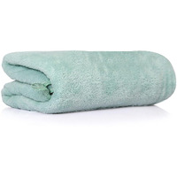 Glivary Microfiber Large 300 TC Bath Towels | (70X140) Extra Soft Plush & Quick Dry High Absorbency Large Size Towels For Bathing (Pista Green)