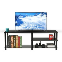 DeckUp TV1240A Tube-N-Turn Engineered Wood TV Unit (Dark Wenge, Engineered Wood)