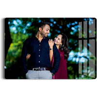 Upaharam Customised/Personalized Clear Acrylic Wall Mount Frameless Picture Photo/Poster Frame For Anniversary, Birthday, Special Moment, 5mm Thickness (10 x 15 inches)