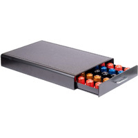 COFFEEZA Coffee Capsule Storage Drawer - Sliding Tray- Holds 50 Coffee Pods - Compatible with Nespresso Pods