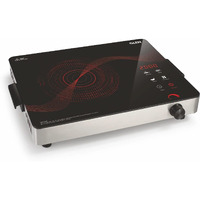 Glen Infrared Induction Stove with 3 Preset Cooking Functions 2000W, Soft Touch Button with Crystal Glass - SA3074IR (Black)