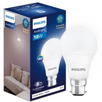 PHILIPS 18-watt LED Bulb |AceBright High Wattage LED Bulb|Base: B22 Light Bulb for Home | Crystal White, Pack of 1