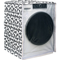 Classic Front Load Washing Machine Cover for LG 7 Kg & 7.5Kg (60Cmsx63Cmsx81Cms, Black,White)