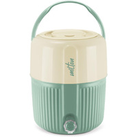 Milton Kool Pristine 12 Insulated Plastic Water Jug, 11 litres, Light Green | Food Grade | Easy to Carry | BPA Free