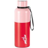 Milton Ancy 750 Thermosteel Water Bottle, 750 ml, Red | 24 Hours Hot and Cold | Easy to Carry | Rust Proof | Tea | Coffee | Office| Gym | Home | Kitchen | Hiking | Trekking | Travel Bottle