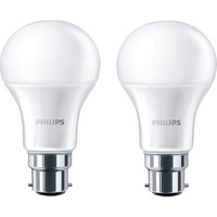 Philips A60 Stellar Bright 14W B22 LED Bulb 1260lm, Warm White, Pack of 2