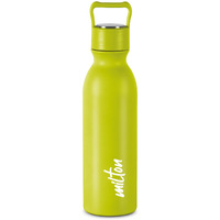 Milton Alice 600 Thermosteel Bottle, 580 ml, Neon Green | 24 Hours Hot and Cold | Easy to Carry | Rust Proof | Tea | Coffee | Office| Gym | Home | Kitchen | Hiking | Trekking | Travel Bottle