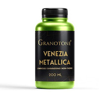 GRANOTONE Venezia Metallic Acrylic Paint 200 ML Extra Sheen NonFading Indoor/Outdoor Non-Toxic Multi-Surface For Artists Hobbyists & Kids Made in India Green