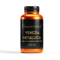 GRANOTONE Acrylic Venezia Metallic Colour 200 ML Extra Sheen Non Fading Indoor/Outdoor Non Toxic Multi-Surface Pro Artist Hobby Painters & Kid Made in India ORANGE