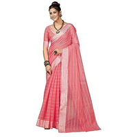 Lymio Saree For Women (Meera) (Pink)