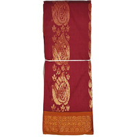 VFCollections Womens Gadwal Cotton Pattu Saree With Blouse