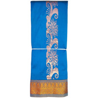 VFCollections Womens Gadwal Cotton Pattu Saree With Blouse (VFC298-139)