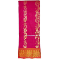 VFCollections Womens Gadwal Cotton Pattu Saree With Blouse