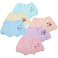 Gilli Shopee Baby Boy & Baby Girls Cotton Bloomers/Panties/Briefs/Underwear 6-12 Months (Pack Of 6 Multicolor)