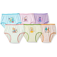 BODYCARE Girls Cotton Panties(Pack of 6) (E1800_Multicoloured_55_Multicoloured_3 Years-4 Years)