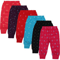 Dowin Unisex Baby Cotton Pajama Bottoms Soft Cozy and Comfortable - Pack of 6 (Dark Printed Pajami 2XL)