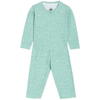 The Mom Store Baby Pajama Set 100% Cotton Nightwear Soft Comfortable Sleepwear for Newborn and for Kids for Boys and Girls (6-12 Months)