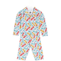 The Mom Store Baby Pajama Set | 100% Cotton | Nightwear | Sleepwear for Newborn and for Infant | Soft | Comfortable | Princess Party | for Boys and Girls| 1-2 Years | Ready to Skate |