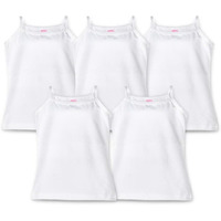 ARIEL Girls Cotton Full Slip (AR-G-SLIPS-P5-White-13-14 Years_White_13-14 Years)