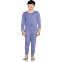 BODYCARE Insider Kids Thermal Top & Bottom Set (Dark Blue 7-8 Years)