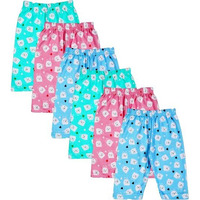 Dowin 100% Cotton Baby Pajami - Pack of 6 - Assorted Colours (Dhoom Pajami XL)