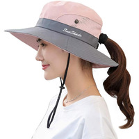 PALAY Womens Mesh Hat (PA01_Pink_Free Size)