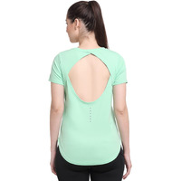 Invincible Womens Top (TE9025XO3_Lime_S)