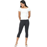 Robinbosky Premium Cotton Lycra Stretchable Capris Leggings (SAntraMel)