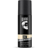 Beardo DON MOST WANTED Perfume Body Spray for Men, 120ml | No Gas Deo Body Spray For Men | Deodorant | Aqua, Citrus Musk Notes | Mens Perfume Long Lasting | Rakhi Gift For Brother | Gift For Friends