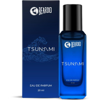 Beardo Perfume For Men - TSUNAMI, 20 ml | Intense Fresh - Marine Aromatic Notes | Strong Long Lasting Mens Perfume | EAU DE PARFUM Men|Ideal Gift For Men | Rakhi Gift For Brother | Gift For Friends